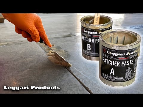 How To Fill In Saw Cuts & Cracks To Create A Seamless Floor Before Epoxy Application | A DIY Guide