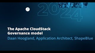 The Apache CloudStack Governance Model | Daan Hoogland