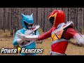 Power rangers fr kinder  dino super charge  ganze folge  ep05  gebrll des roten waldlufers