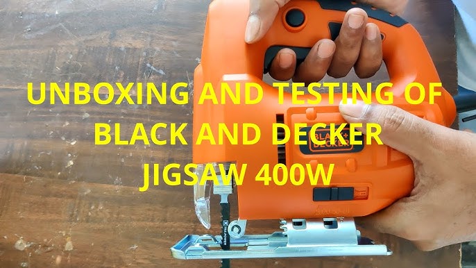 Black & Decker Single Speed Jigsaw 400W, Power Tools