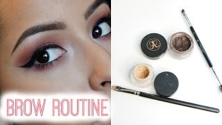 My Brow Routine | MissTiffanyKaee