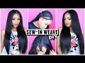 How to Do a Sew-In Weave from Start to Finish! Grace Hair Aliexpress