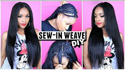 How to Do a Sew-In Weave from Start to Finish! Grace Hair Aliexpress