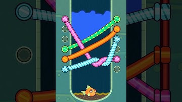 Save the fish game pull the pin fish rescue mobile game walkthrough// fish game 7184
