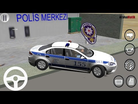 Renault Fluence TÜRK Polis Arabası // Polis Simulator Android Gameplay FHD || Oyun Oyna