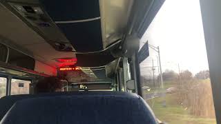 NJ Transit Bus: D4500CT Route 114 Bus Ride from BC Bloomingdales to US-22 W (wrong turn) Bus #20112