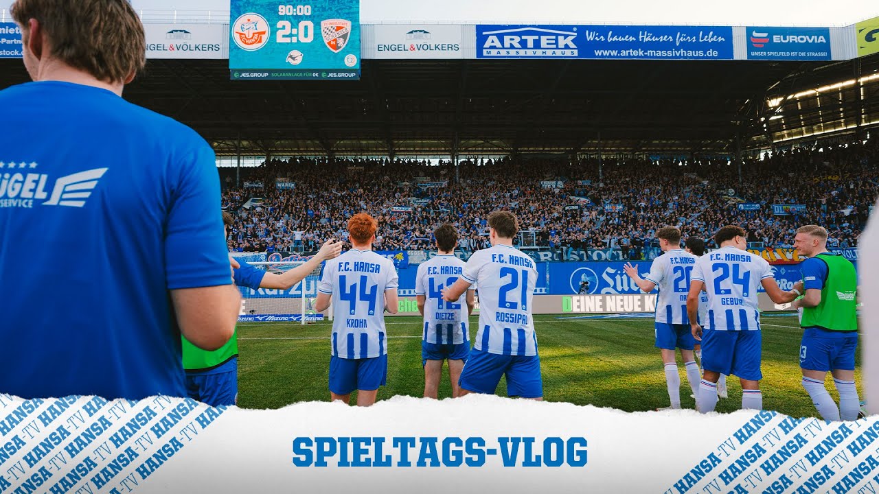⚽️Hansa hautnah❗️Rückblick auf den 27. Spieltag gegen FC Ingolstadt 04💙🤍❤️ #fch