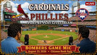 🔴 LIVE Cardinals vs. Phillies CARDS LOOK TO SWIPE FINALE!- Play by Play & Reaction | Game 134 of 162