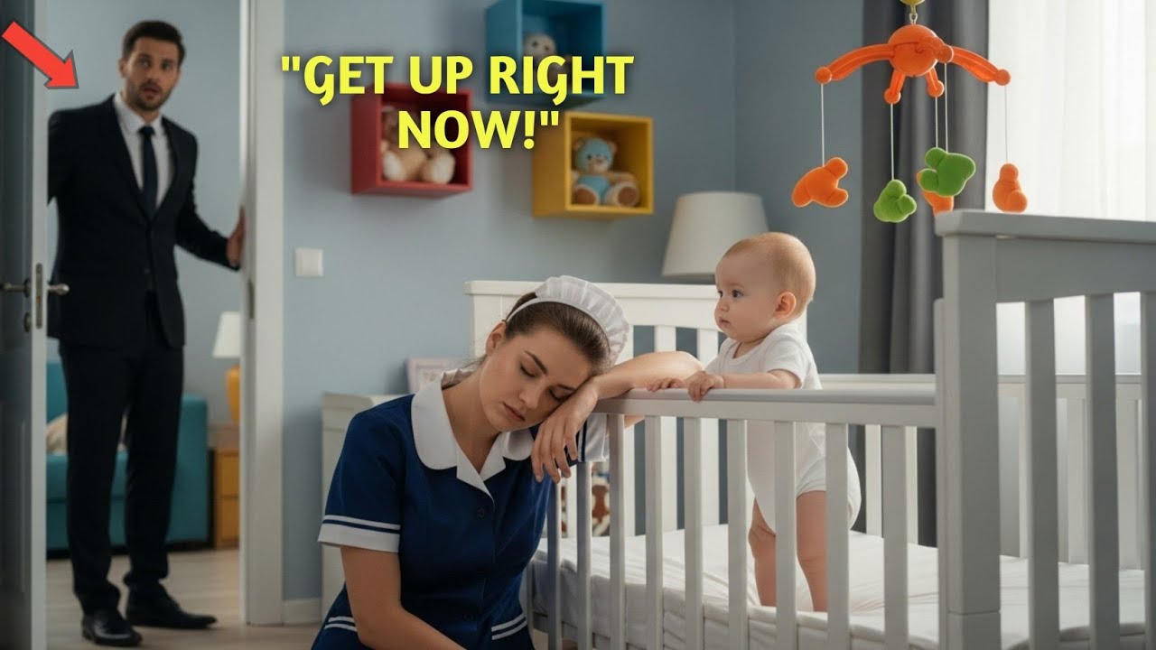 A Millionaire Caught His Nanny Sleeping Beside His Baby — What He Did