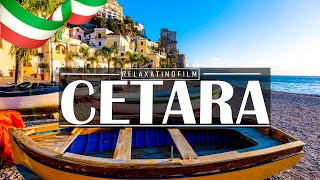 Beautiful Cetara, Amalfi Coast 4K • Relaxing Italian Music, Instrumental Romantic • Video 4K UltraHD