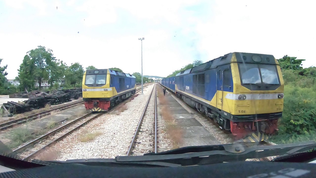 นั่งหมี ดูหมี ที่สถานีแหลมฉบัง กับCSR SD3