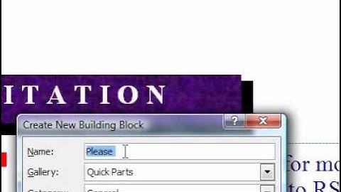 How to insert commonly typed text into a document automatically Word