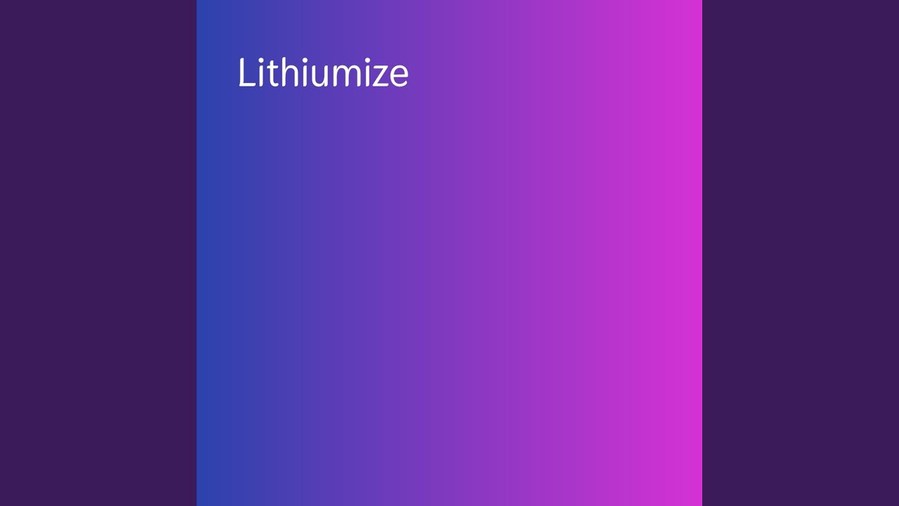 Lithiumize (feat. TeaTimeFox)