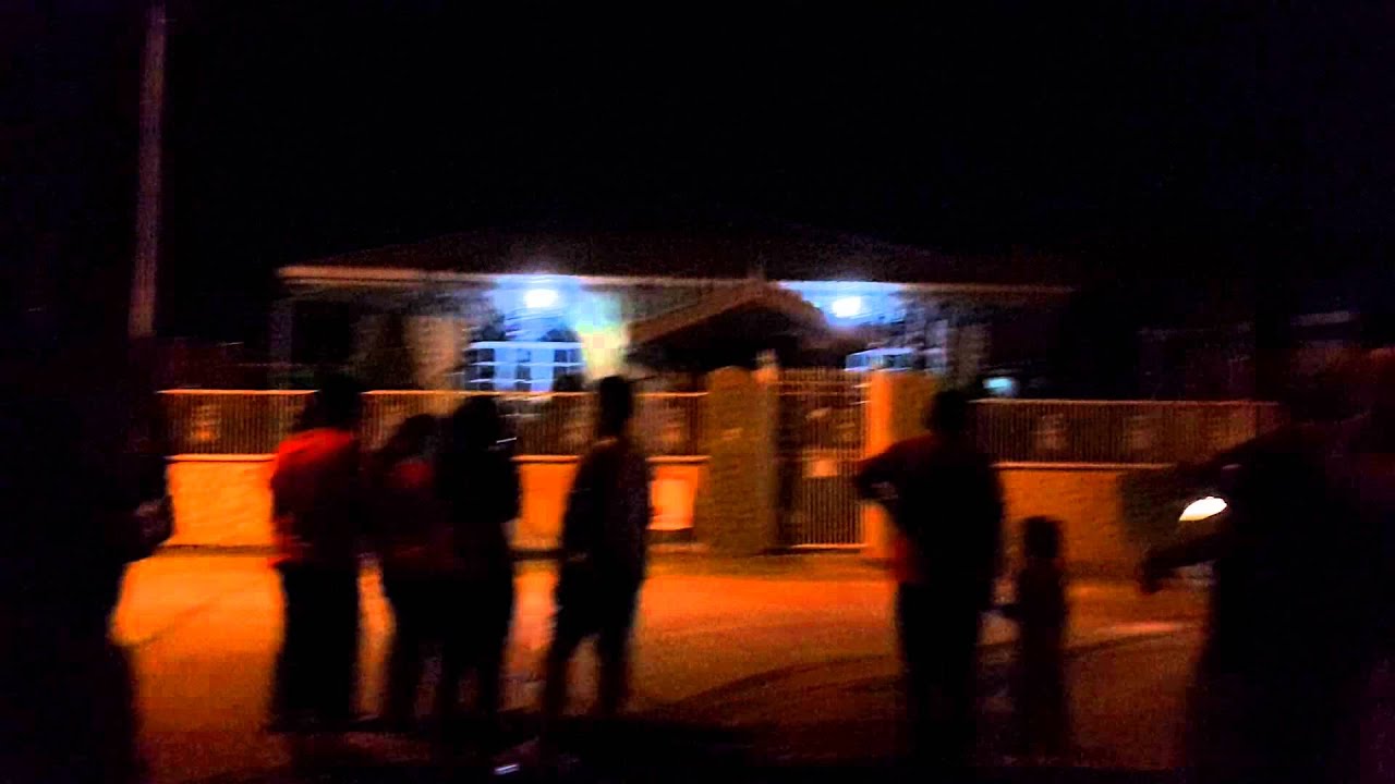 Light Show in Freeport, Trinidad and Tobago YouTube