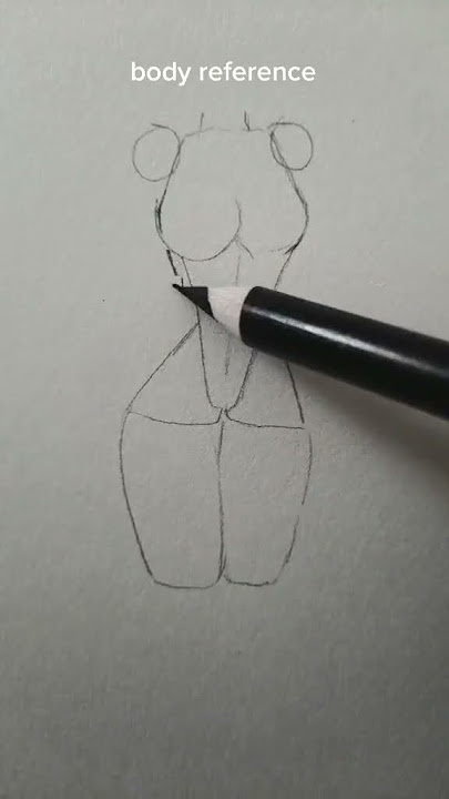 Easy way to draw female body
