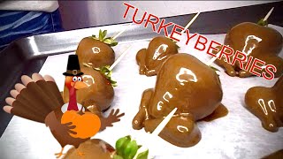 Chocolate Strawberry Turkeys | Thanksgiving Treats by Jessica Leslie 4,311 views 3 years ago 4 minutes, 13 seconds