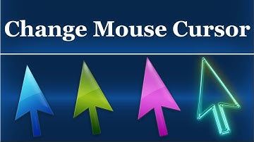 How To Change Mouse Cursor in Windows 7/8/10/XP - Urdu/Hindi