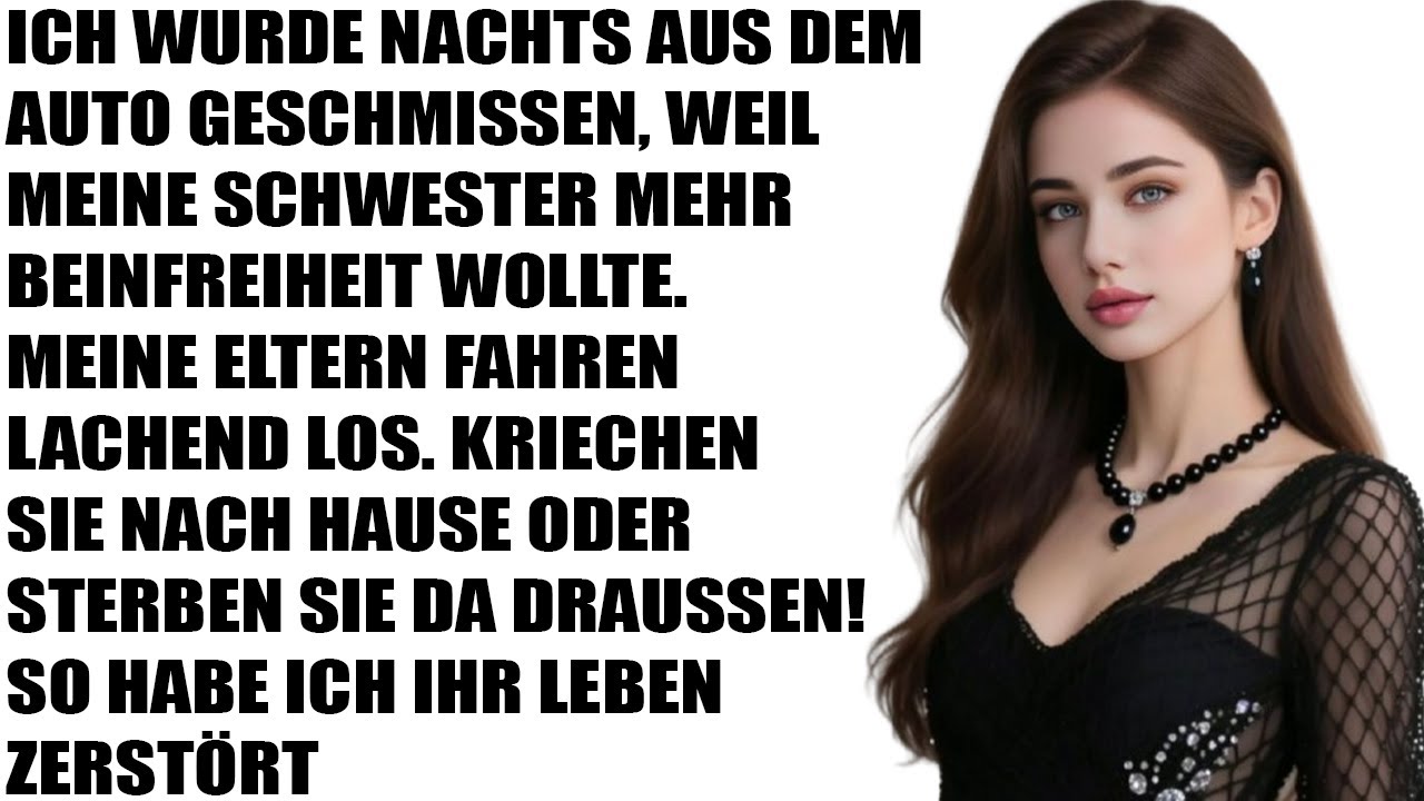 Rausgeworfen, Weil Schwester Mehr Platz Wollte – Eltern Lachten Und Fuhren Weg!