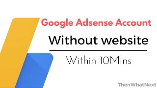 Today i will show how to create adsense account earn from internet.
get without website with zero pageviews and activated within 10 mins.
...