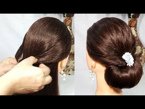 Easy Bridal Hairstyle Beauty School Makeup
