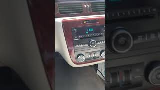 2006 Chevy impala AC light blinks