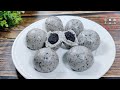 [Eng Sub]黑芝麻包 Black Sesame BaoZi【小敏的Fun】