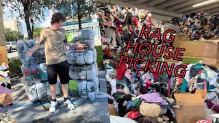 Sourcing eBay inventory from a rag house first rag house experience