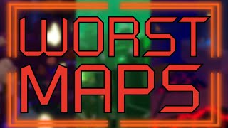 Top 10 Worst Flood Escape 2 Maps 2024