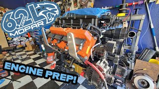 68 CHARGER HELLCAT SWAP! (PART 15 ) PREPING W/MOPAR HARNESS BOUCHILLION PARTS