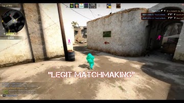 CSGO AIMWARE | " I Can Toggle Also" Half Rage Half Legit Matchmaking