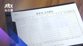 음식점·카페 '출입명부'…전화번호 적고 이름은 안 쓴다 / JTBC 뉴스룸