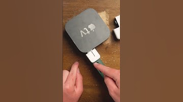 Turn APPLE TV into a WALL BRICK? Apple FireWire Charger + Apple TV = Funny "lifehack"