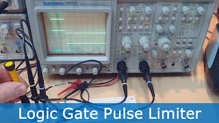 Logic Gates Pulse Width Limiter