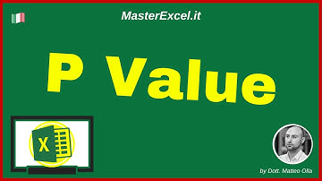 MasterExcel.it | Analisi Dati: Come si Calcola il Valore P [p value] con Excel