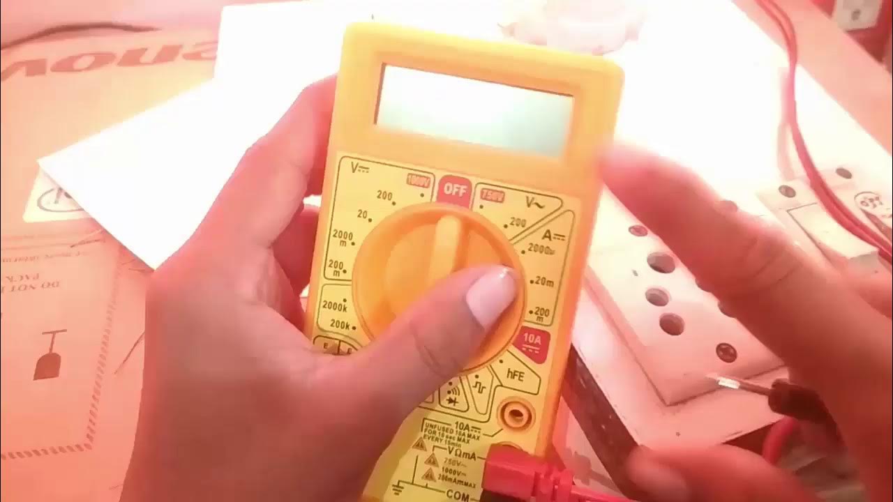 Multimeter use in hindi Full Details YouTube