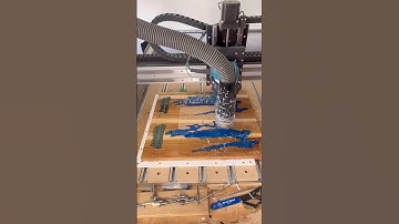 Custom Cribbage Board #shapeoko #woodworking #cncowners #epoxyresin #cnc