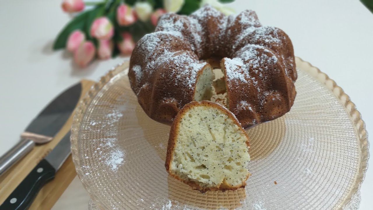 🍋🥮LİMONLU HAŞHAŞLI KEK🍋🥮💯👍👌 YouTube