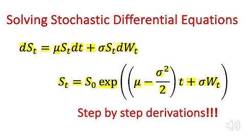 Solving stochastic differential equations step by step; using Ito formula and Taylor rules