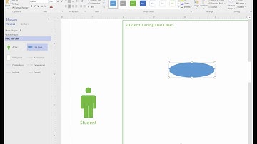 Tutorial:  INFOST 340-201 Use Case Diagrams Visio 2016
