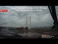 Queen Elisabeth II bridge by dashcam Mio Mivue 658 Manager