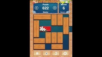 Unblock Me Starter Puzzle 622