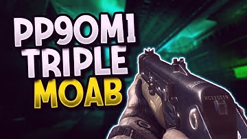MW3: PP90M1 TRIPLE MOAB on Bootleg