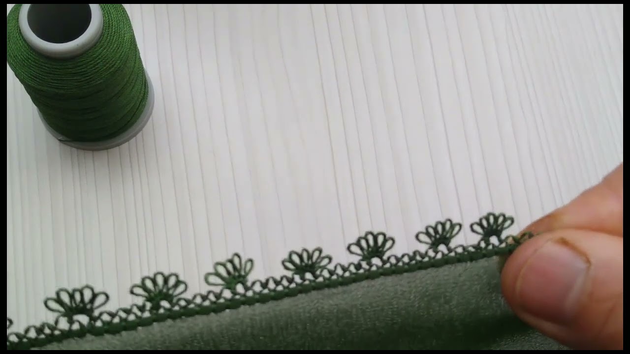 yeşil Rengin üzerine muhteşem zarif iğne oyası modeli yaptım/yeni iğne oyası modeli #yeni