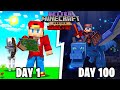 I Spent 100 DAYS in HARDCORE BETTER MINECRAFT... Here's What Happened