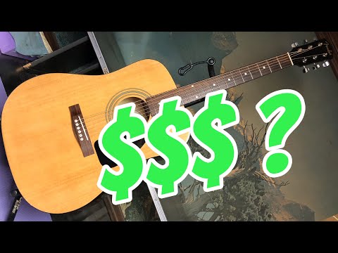 How Much Did I Make Flipping This $25 Fender Acoustic Guitar?