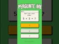 Desafio de Matemática Simples: Você Consegue? #shorts #matemática #quiz #jogo