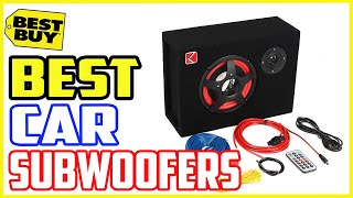 Top 5 Best Car Subwoofers | Best Portable Car Enclosed Subwoofer