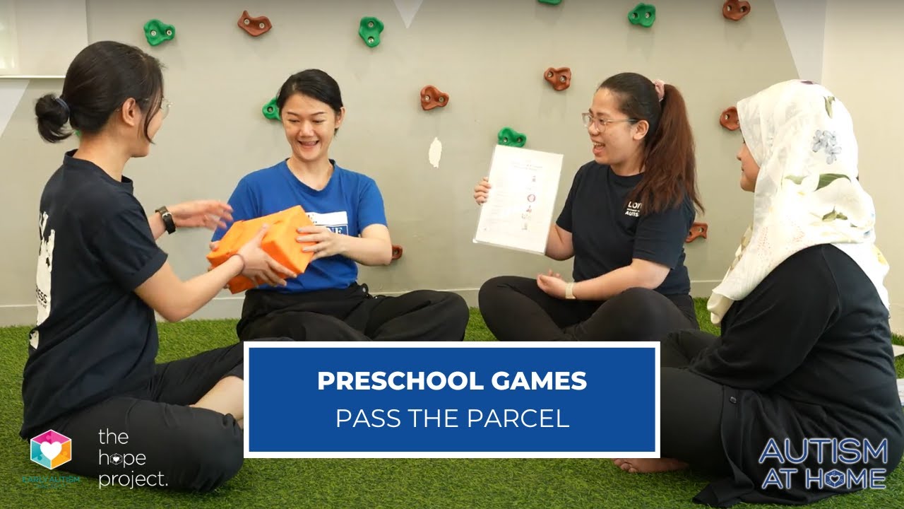 Preschool Games: Pass The Parcel (7/8) | Autism at Home - YouTube