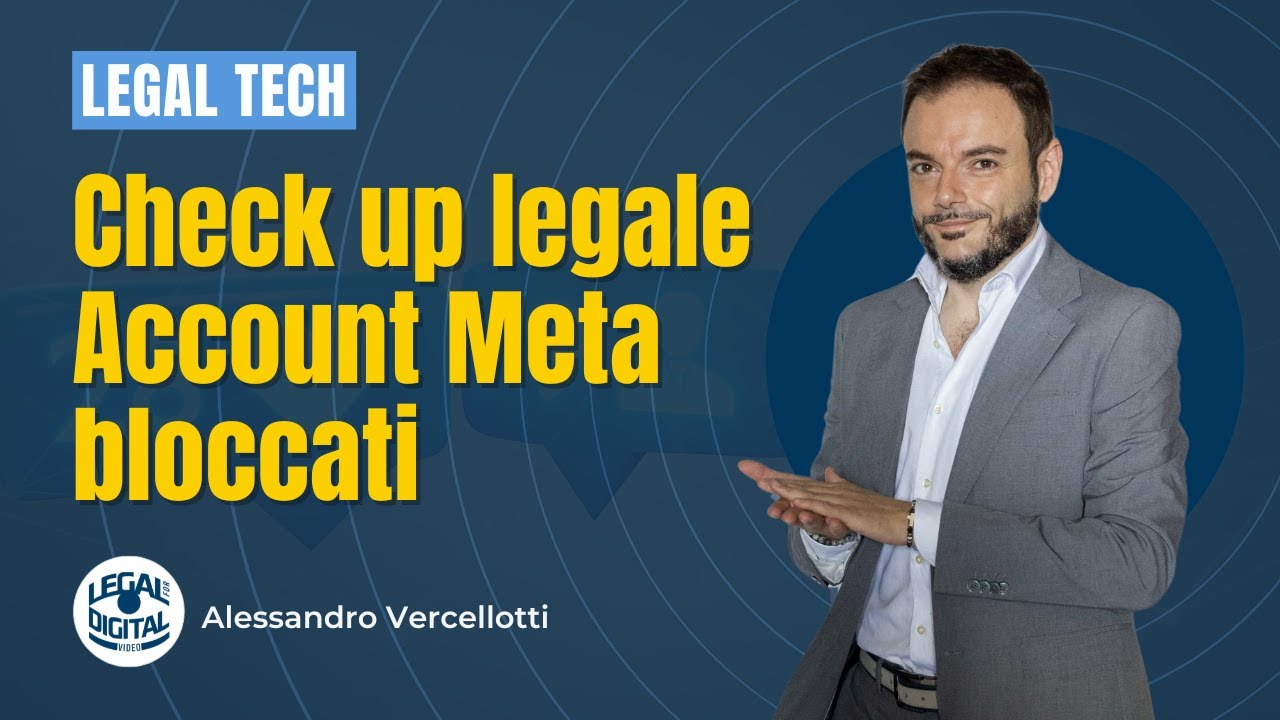 Check-up legale per account Meta bloccati