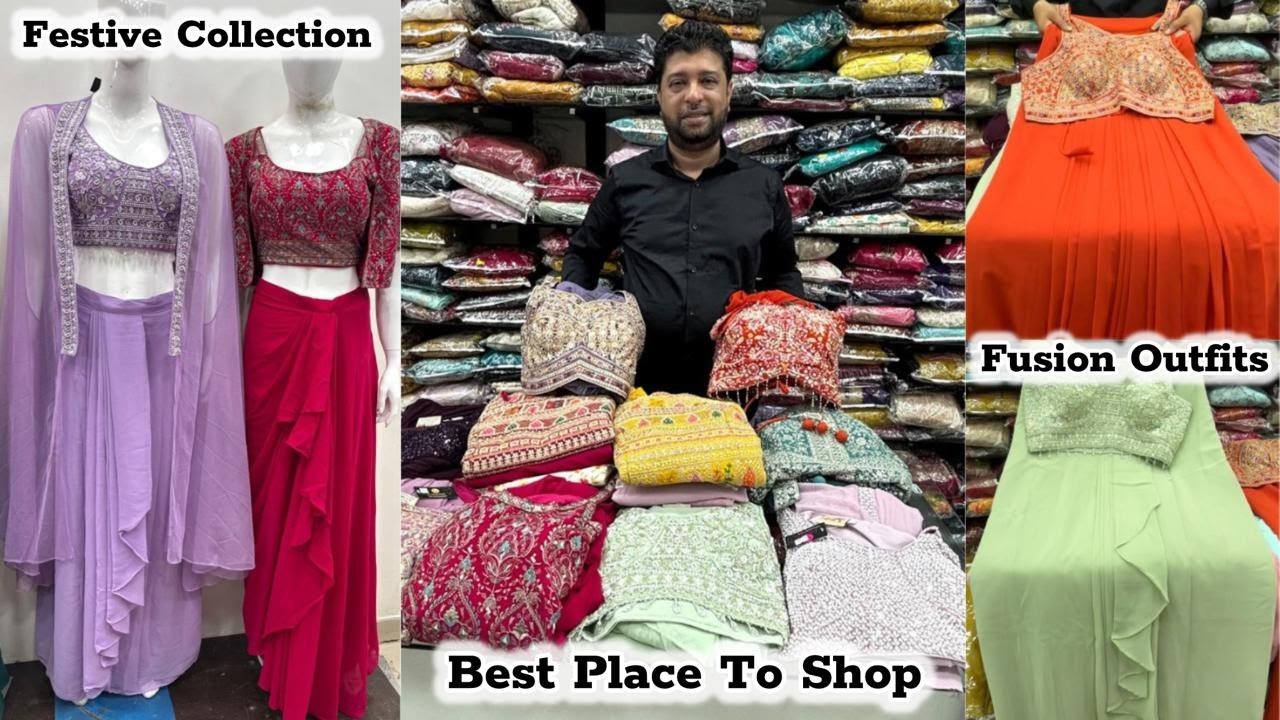 Latest Fusion & Party Wear Outfits Festive Collection in Malleshwaram